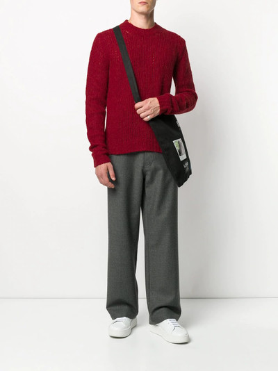 Marni brushed crew neck jumper outlook