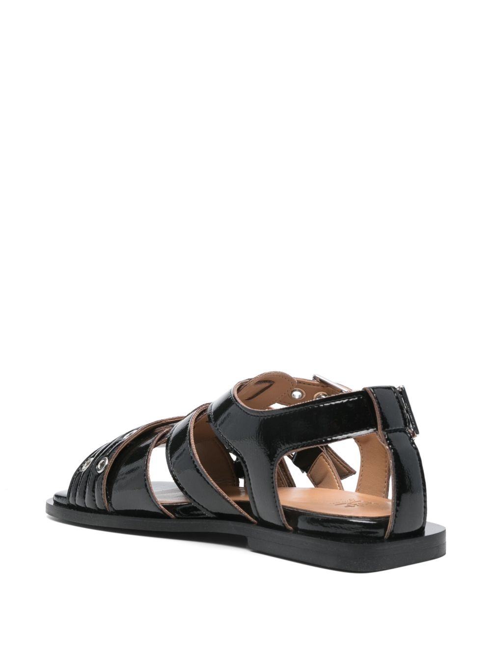 Ganni Women Feminine Buckle Sandals - 2