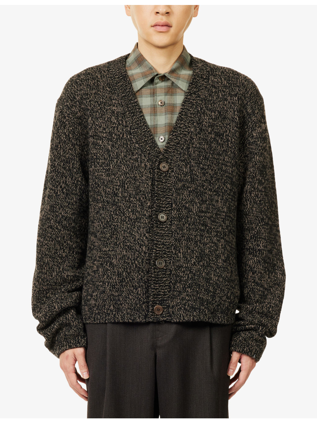 Academy Wool Knitted Cardigan - 3