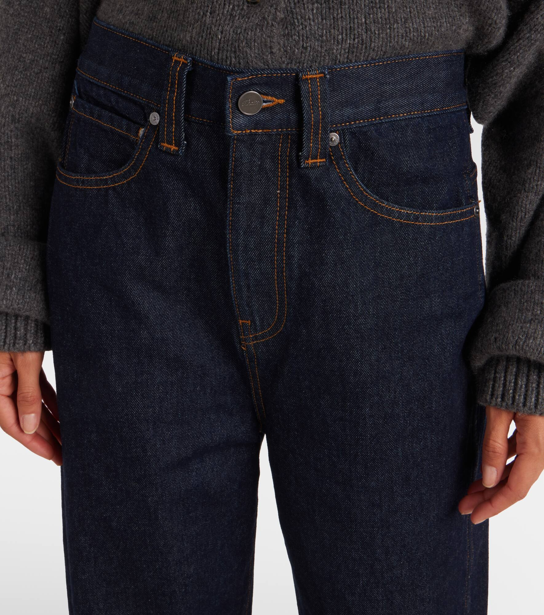 Benson high-rise wide-leg jeans - 4
