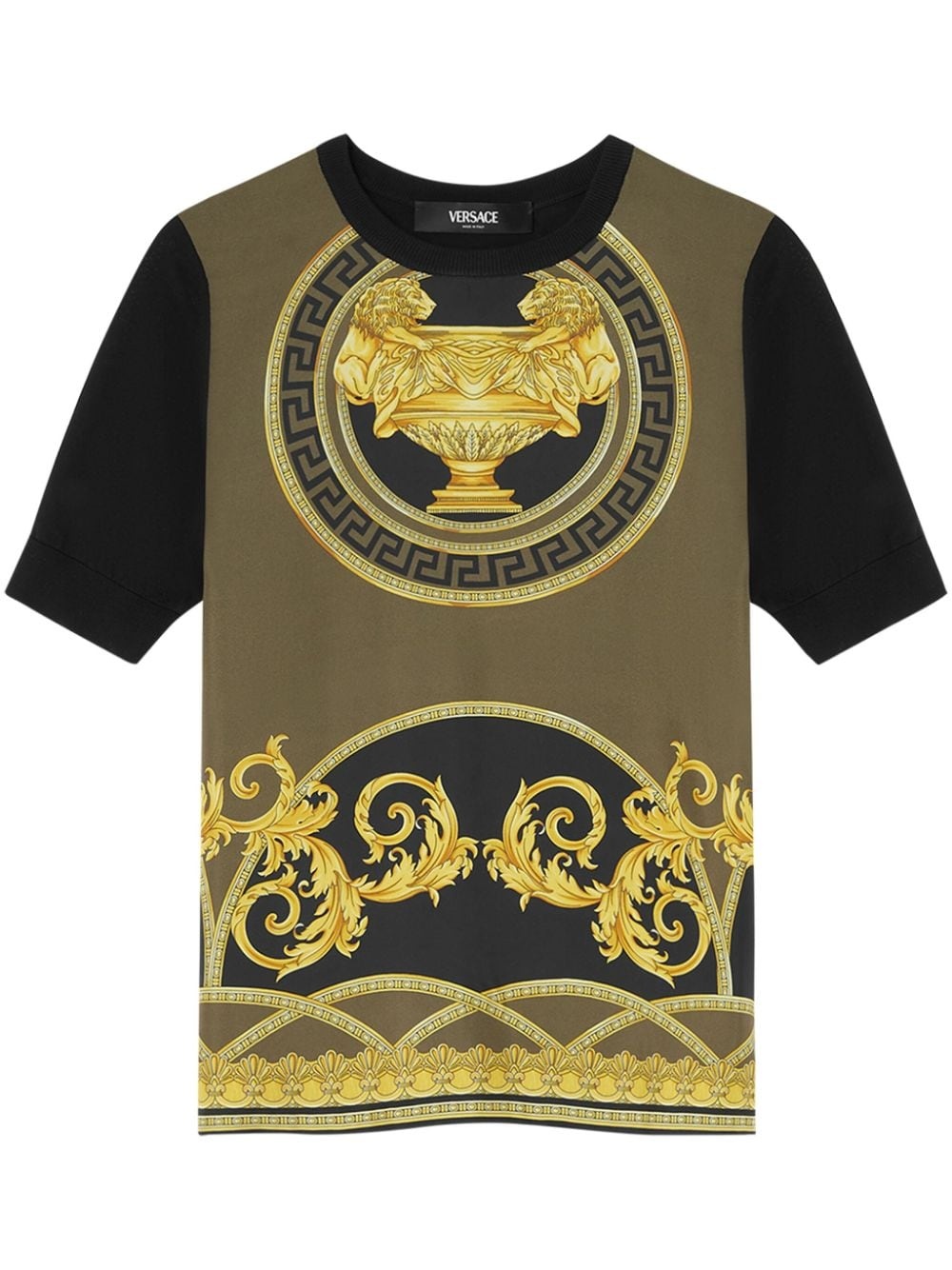 La Coupe des Dieux panelled T-shirt - 1