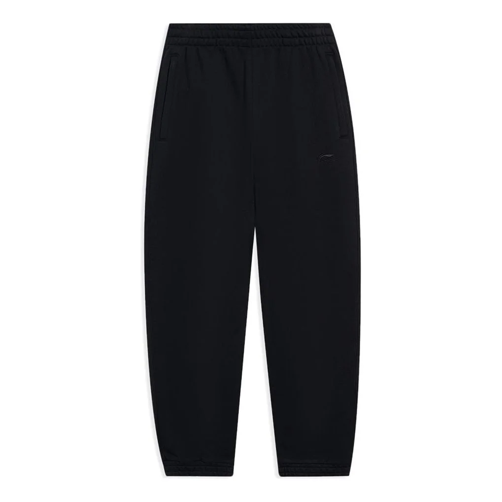 Li-Ning Athletics Lifestyle Sweatpants 'Black' AKLT065-4 - 1