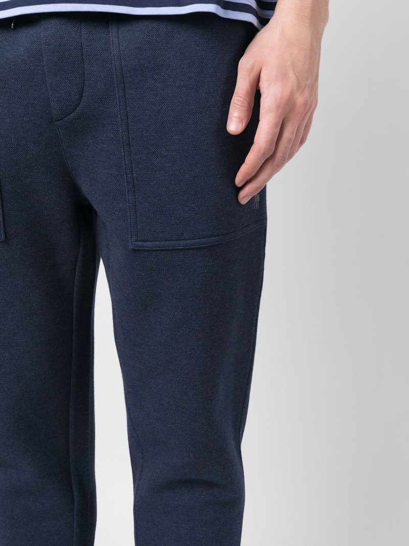 cotton-blend track pants 5