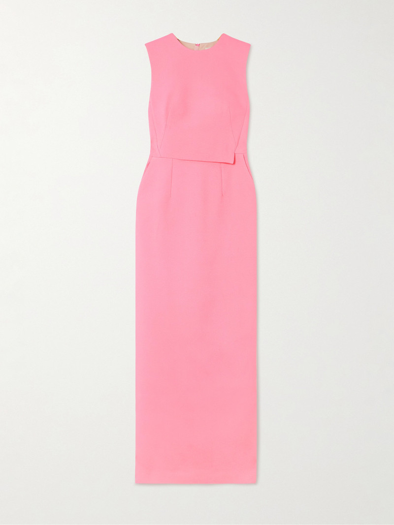 Juulia Asymmetric Crepe Gown 1