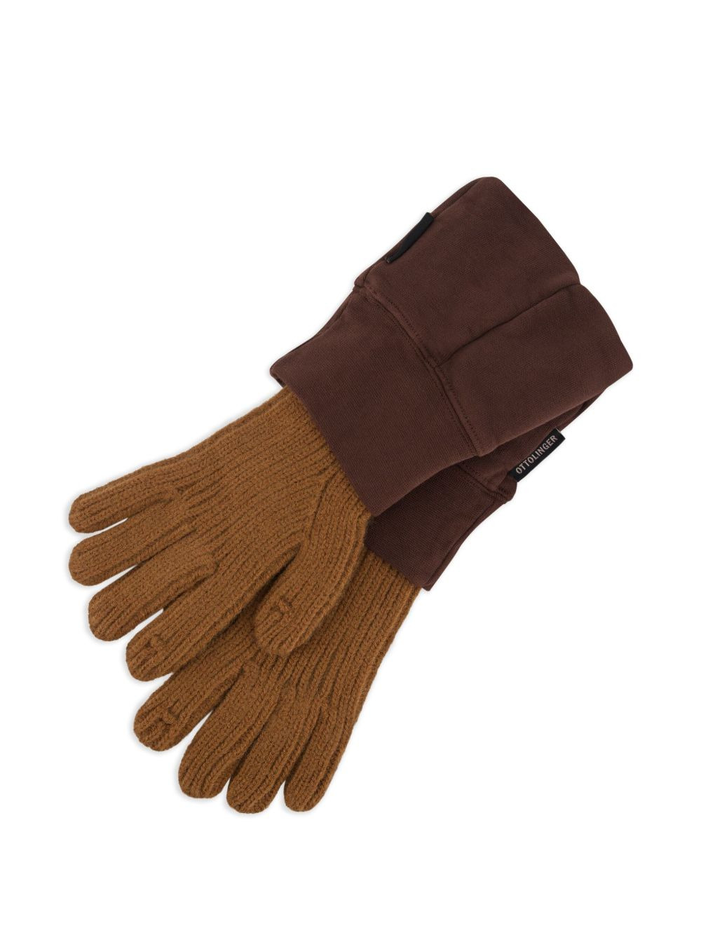 deconstructed sleeve gloves - 2