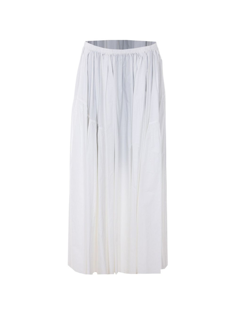 ruched-effect maxi skirt 1