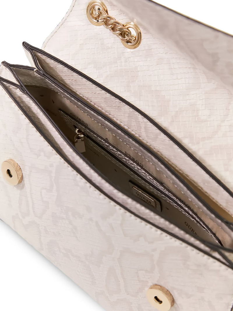 Serenova snakeskin-print shoulder bag 4