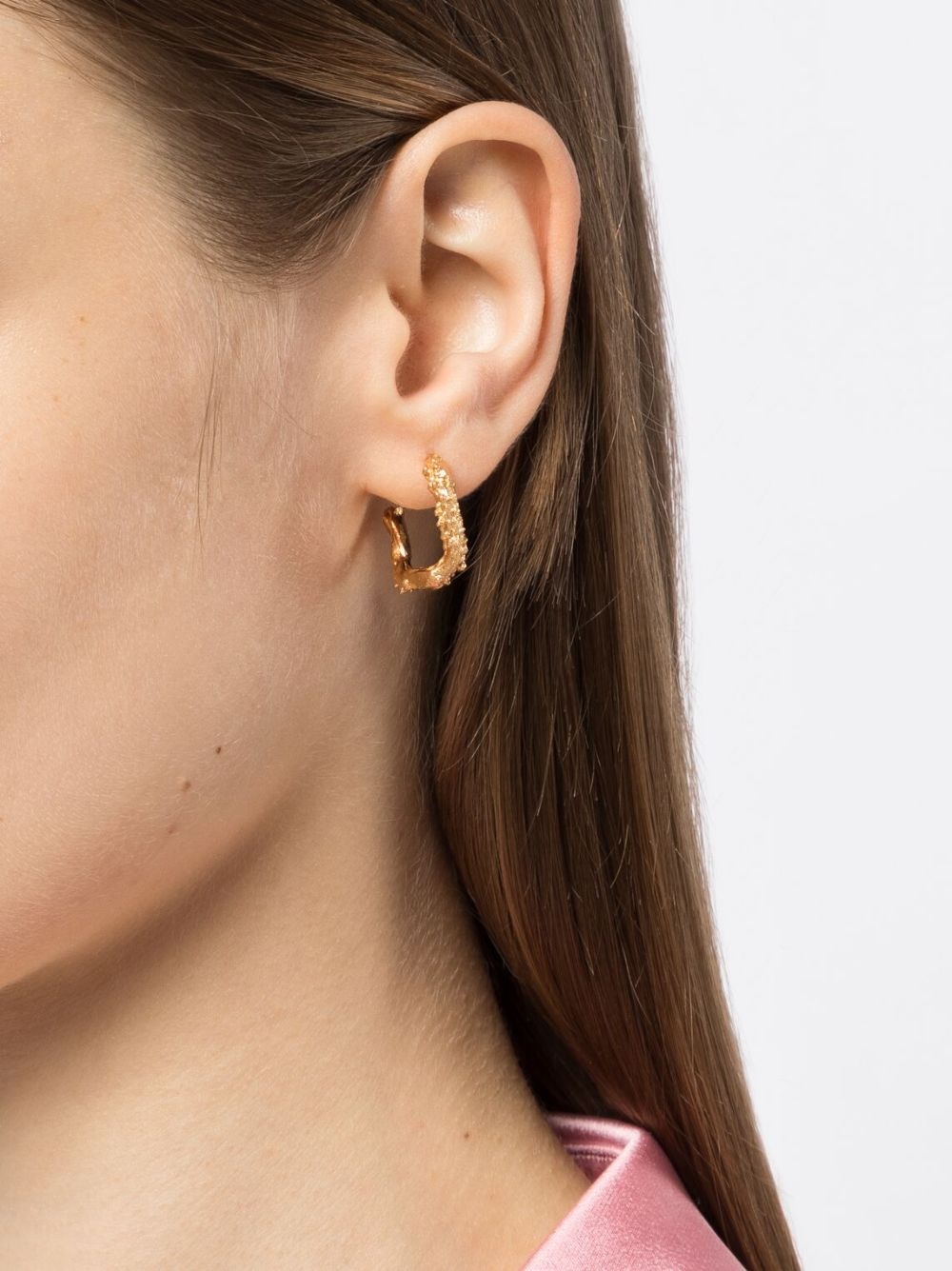 Lunar Rocks hoop earrings - 2