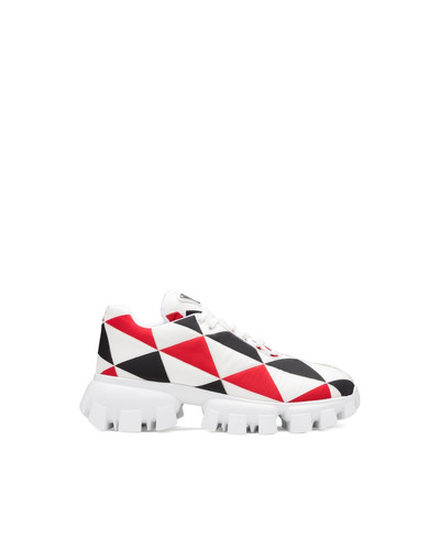 Prada Printed nylon sneakers outlook