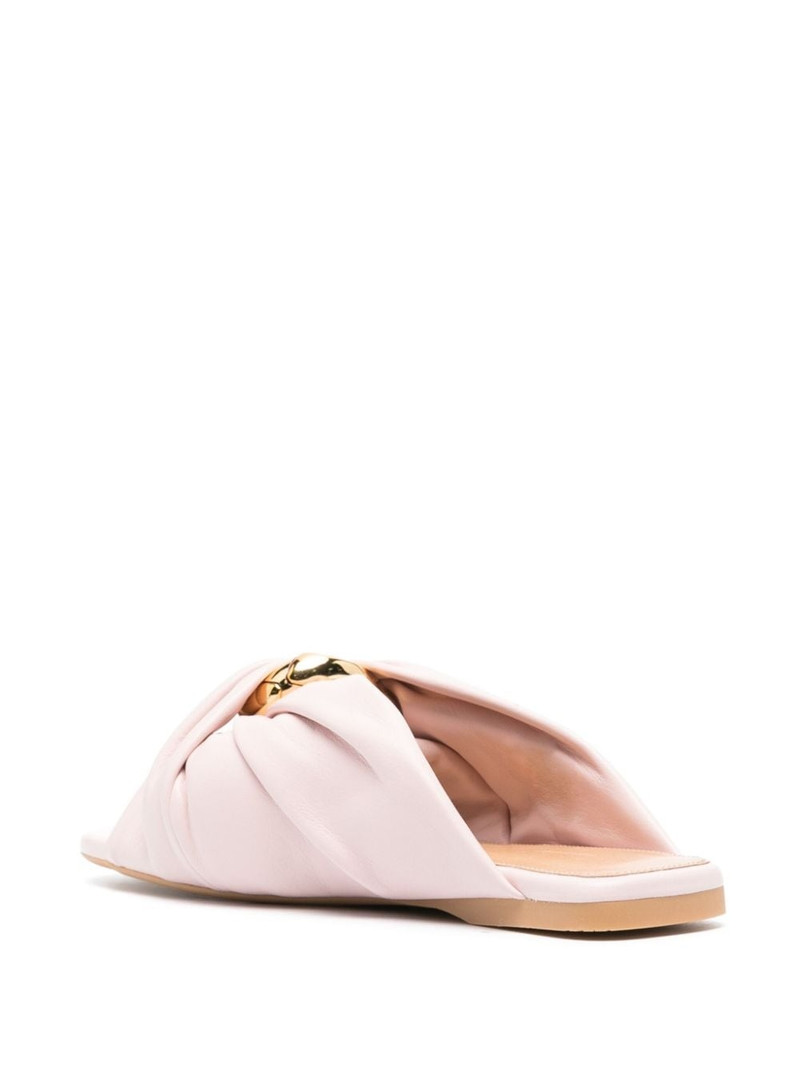 Corner leather sandals 3