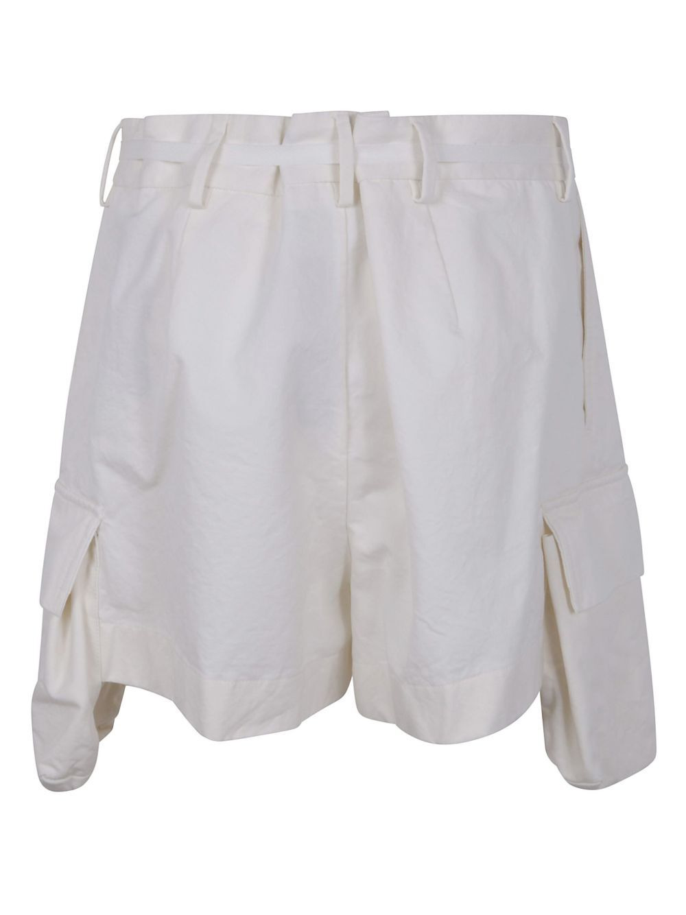 Ann Demeulemeester Women Nadina Cargo Shorts Natural Wash Cotton - 6
