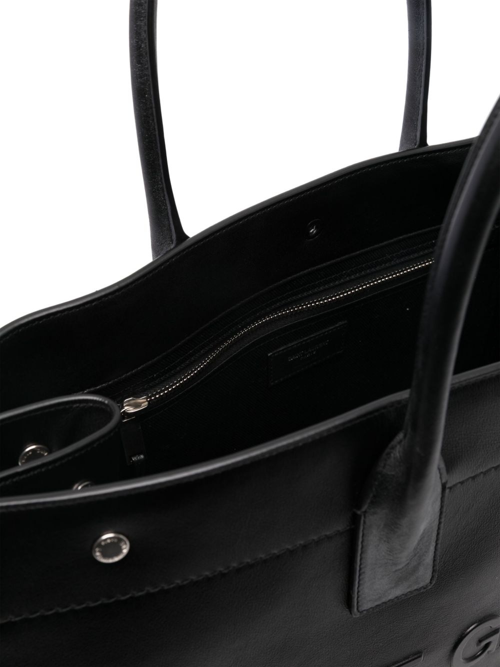 Rive Gauche leather tote bag - 5