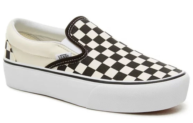 Vans Classic Slip-On Platform 'Checker - Black White' VN00018EBWW - 3