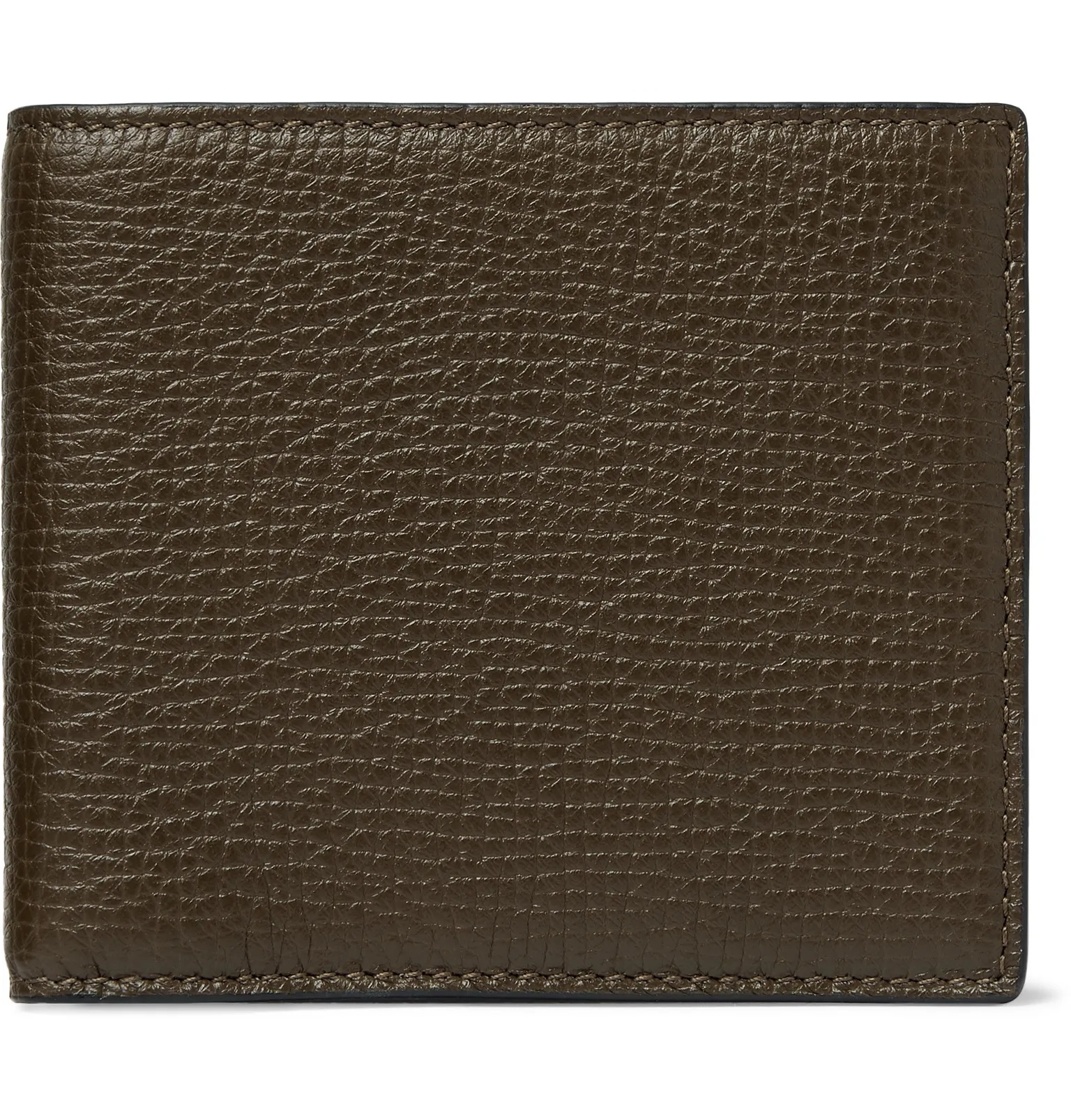 Full-Grain Leather Billfold Wallet - 1