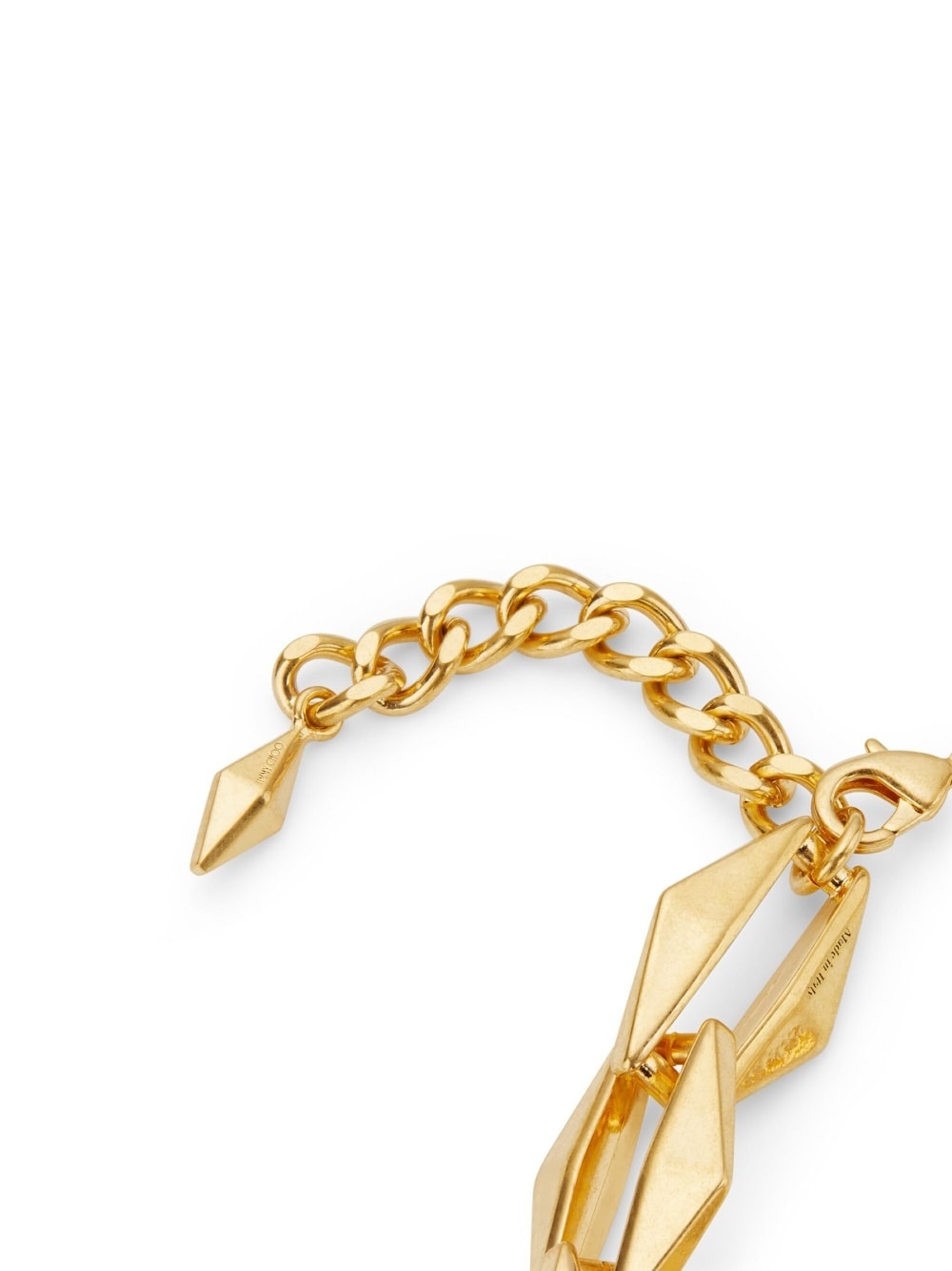 Diamond chain-link necklace - 4