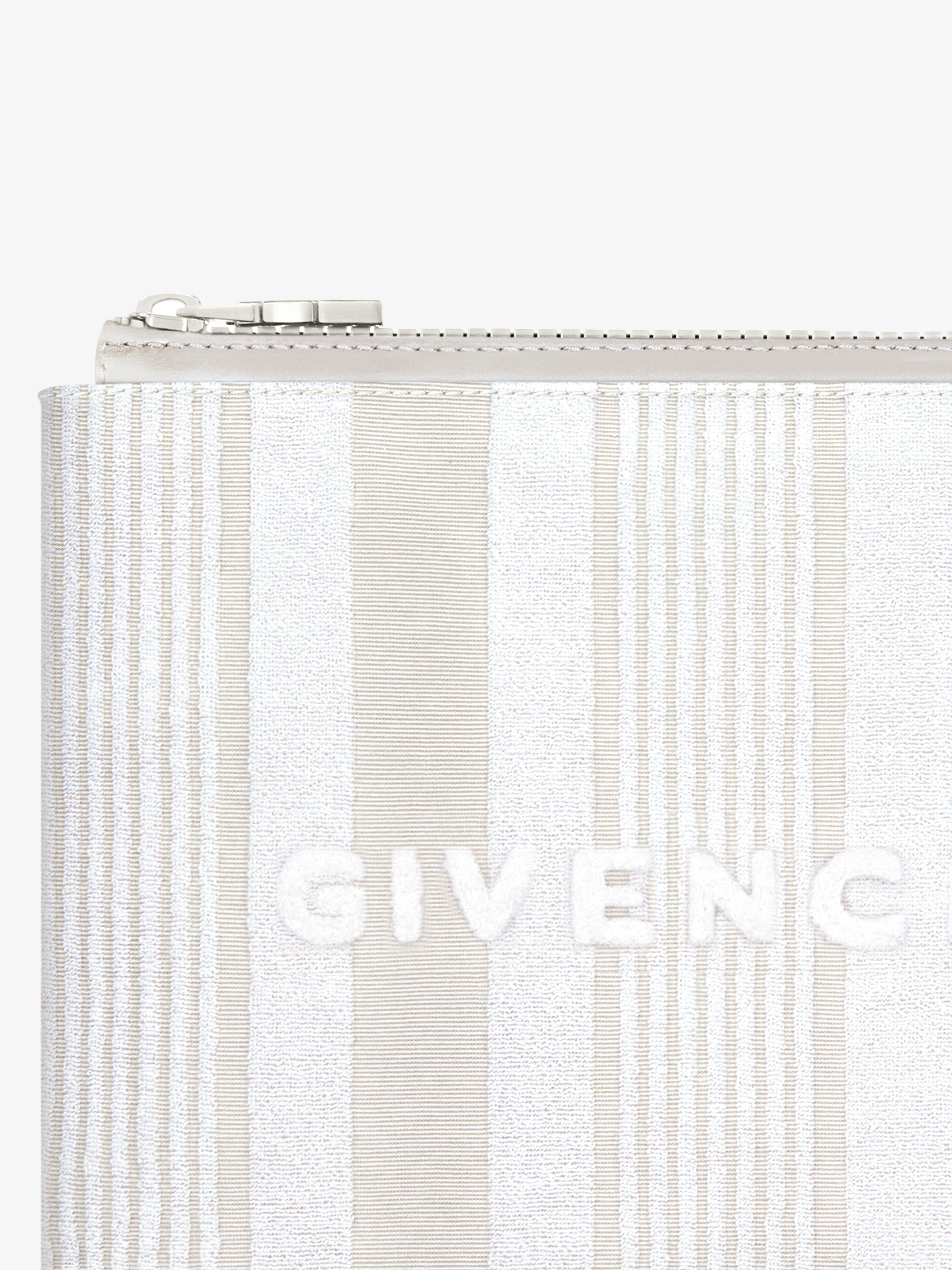 GIVENCHY TRAVEL POUCH IN COTTON TOWELLING WITH STRIPES - 3