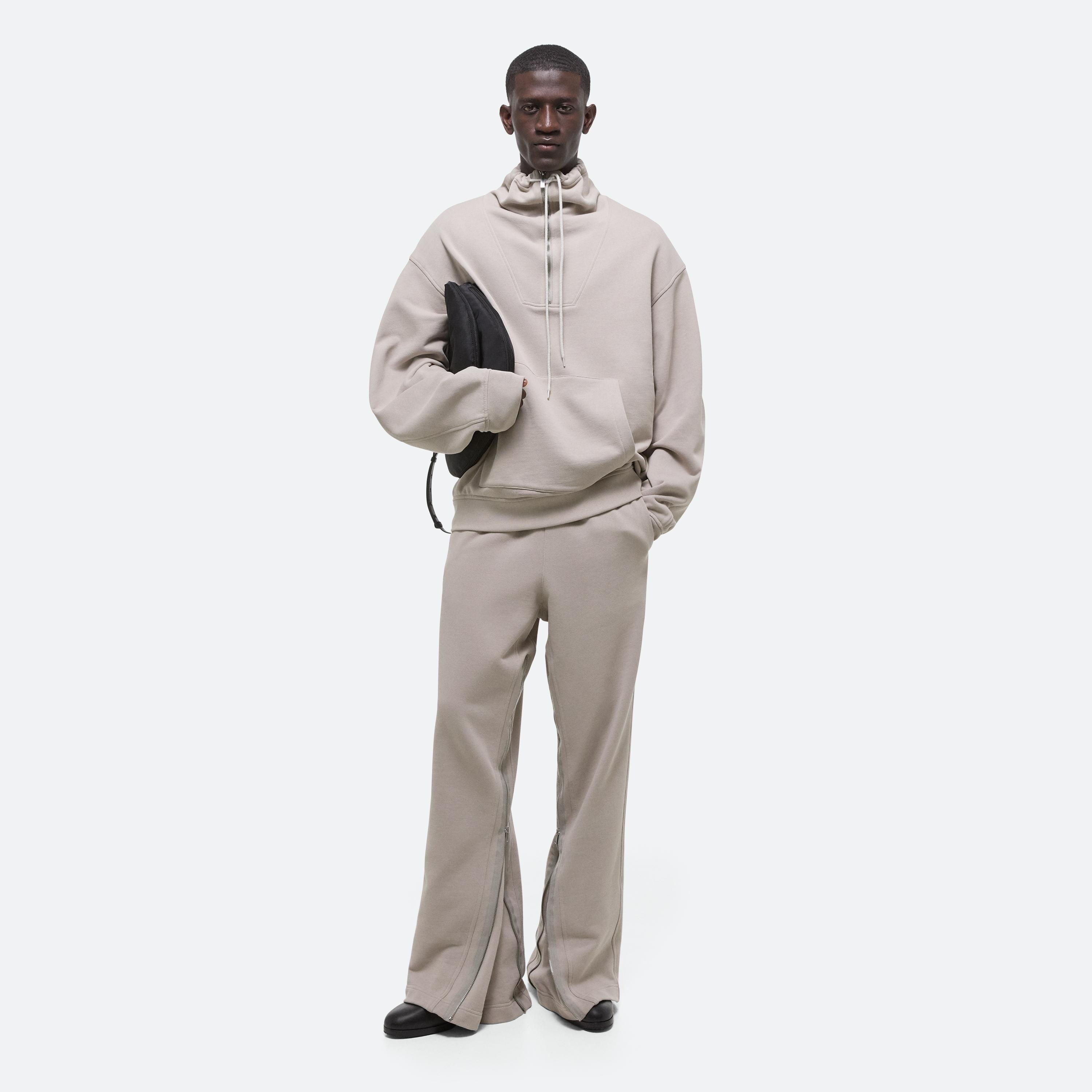 FUNNEL NECK PULLOVER - 2