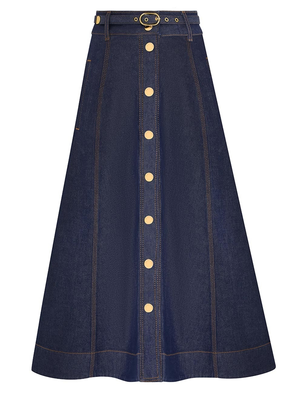 ILLUSTRATION A LINE SKIRT - 1