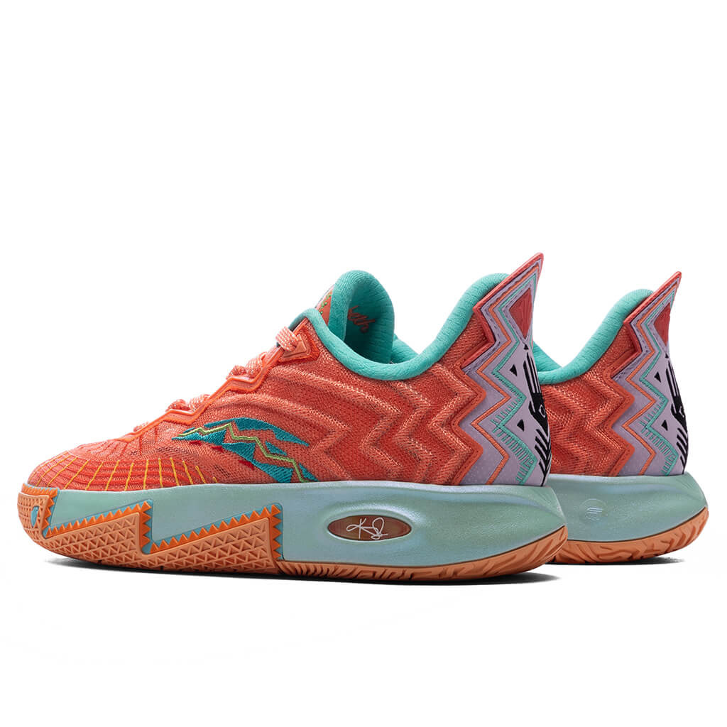ANTA X KYRIE IRVING KAI 2 'SUN' - ORANGE/GREEN/PURPLE - 3