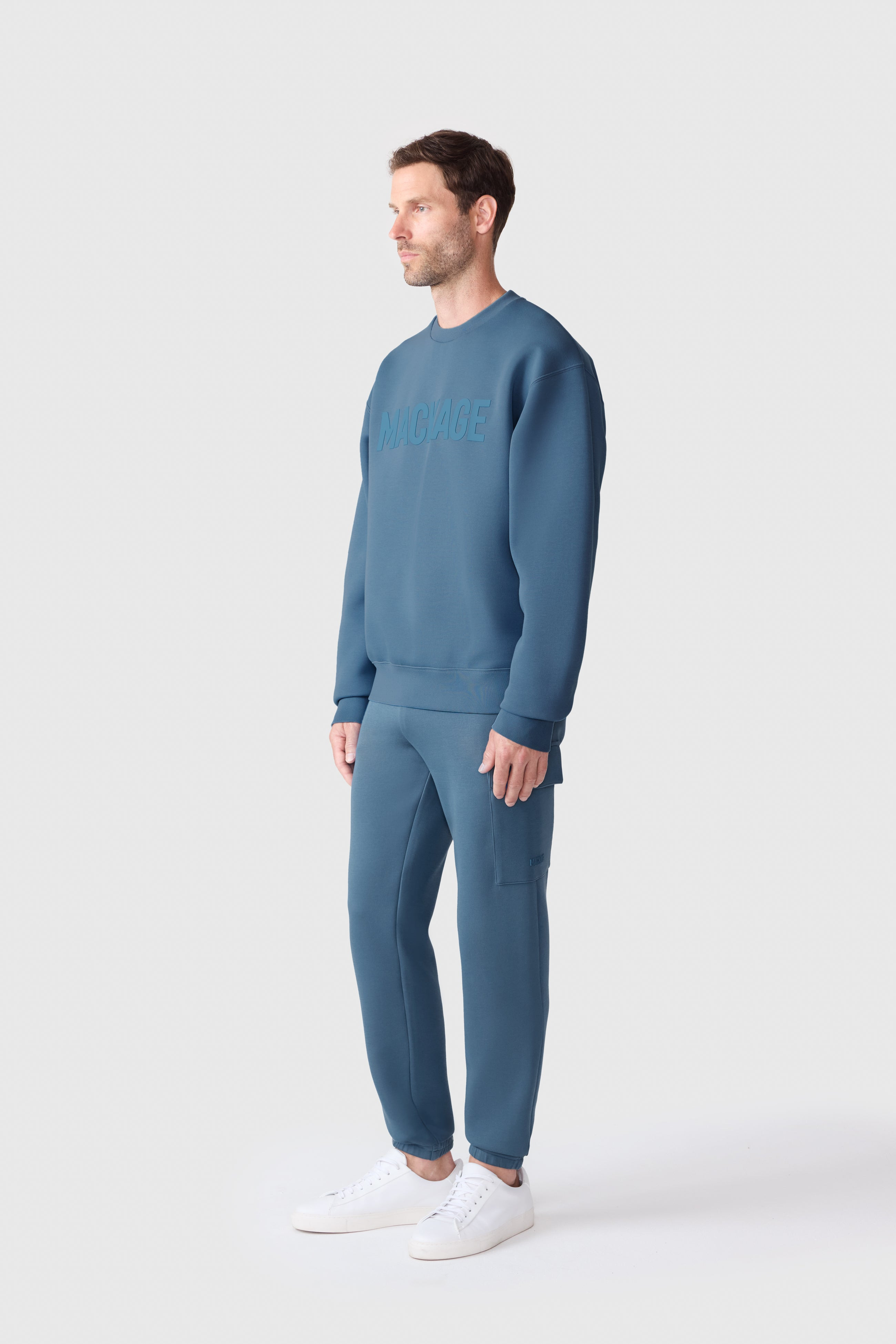 JULIUS Double-Face Jersey Logo Sweatshirt - 3