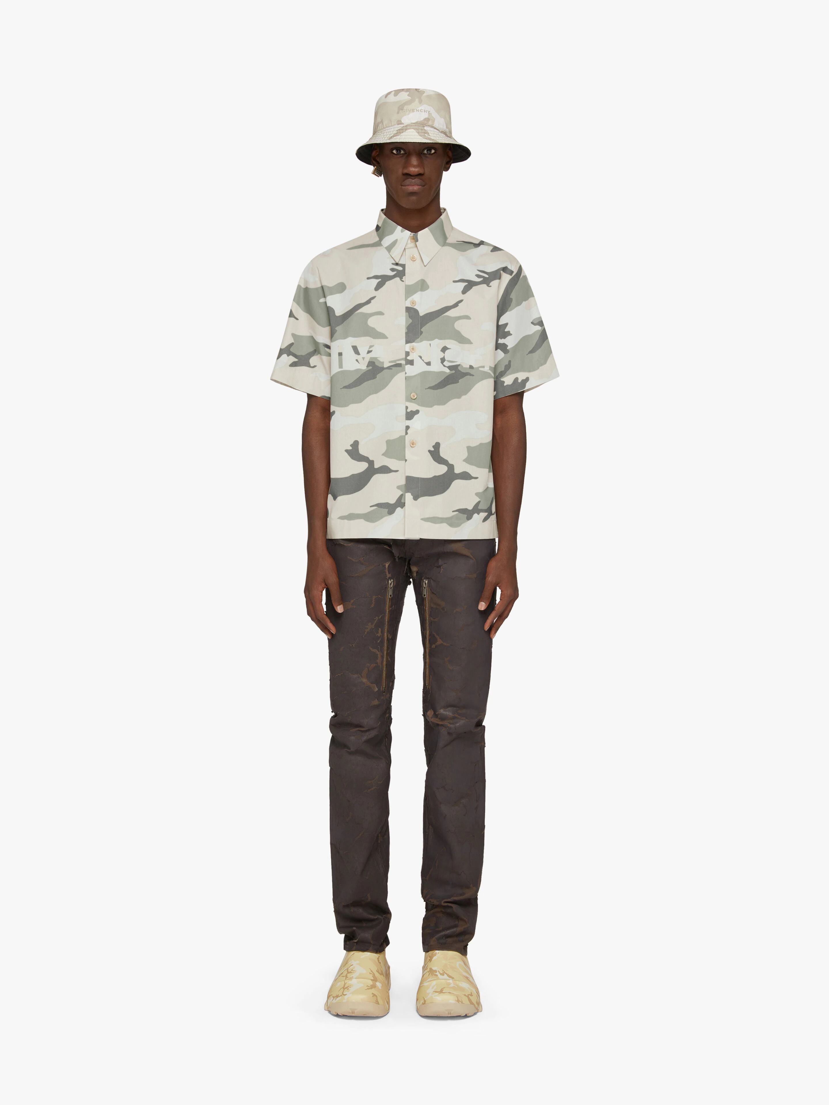 SHIRT IN PRINTED POPLIN - 2