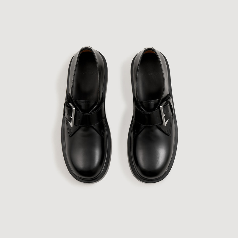 GLAZED LEATHER DERBIES 4