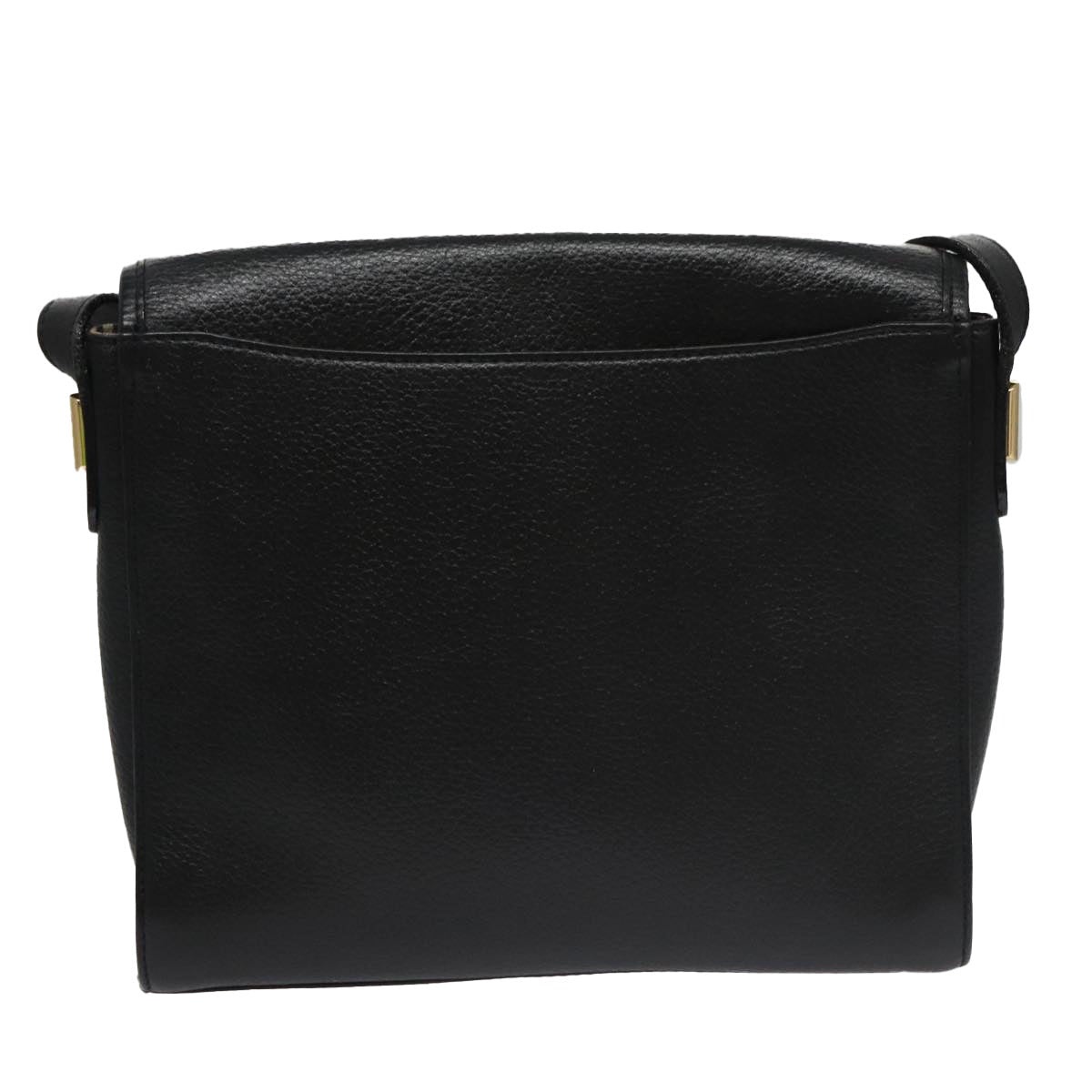 Burberry Shoulder Bag Leather Black - 2