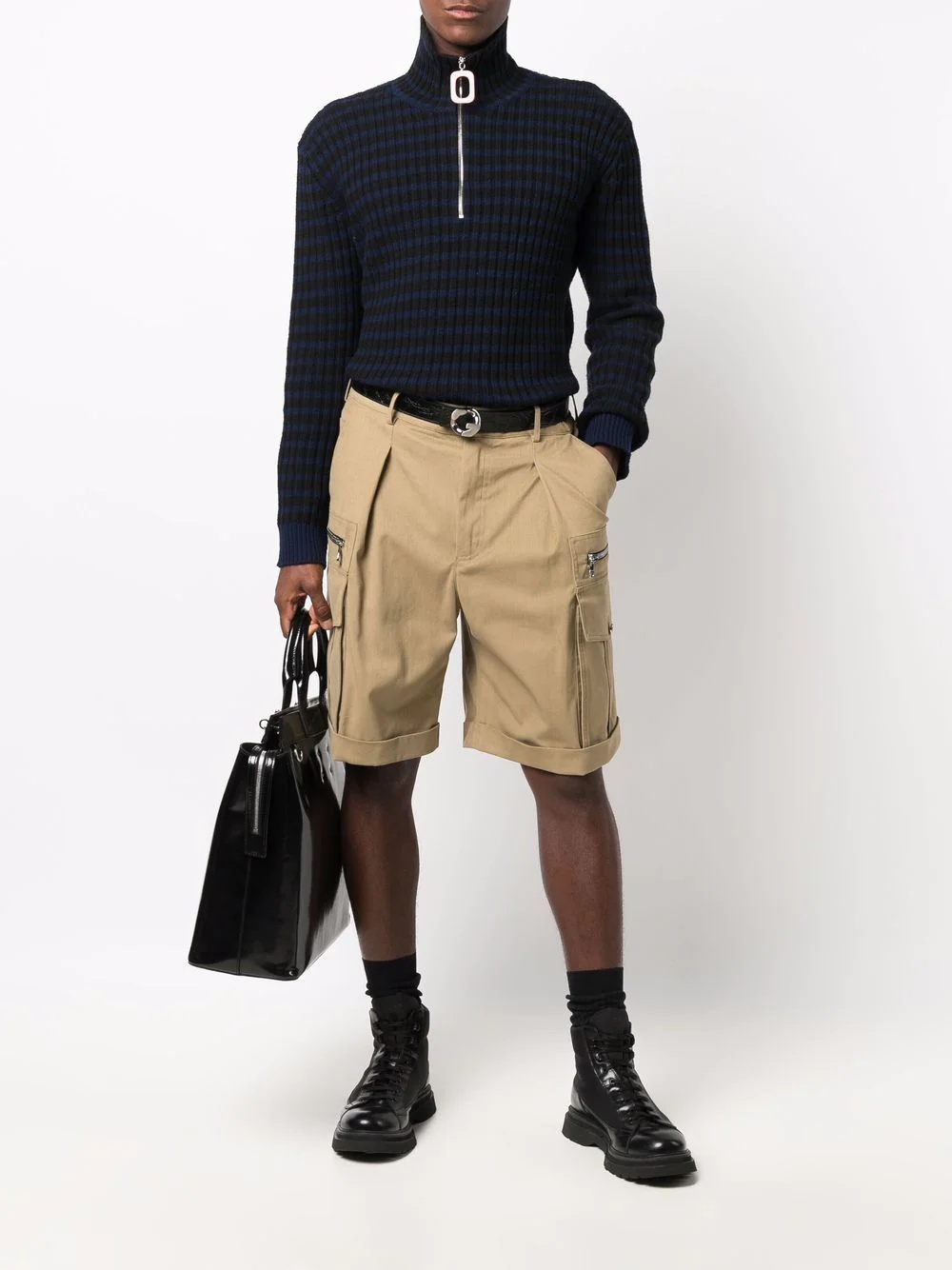 cargo-pocket bermuda shorts - 2