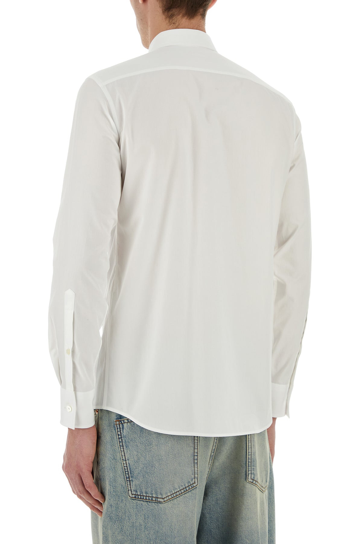 White popeline shirt - 4