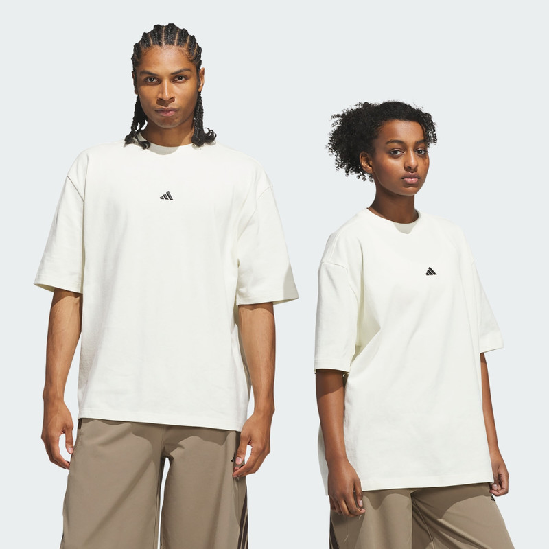 adidas BASKETBALL SINGLE JERSEY TEE 4