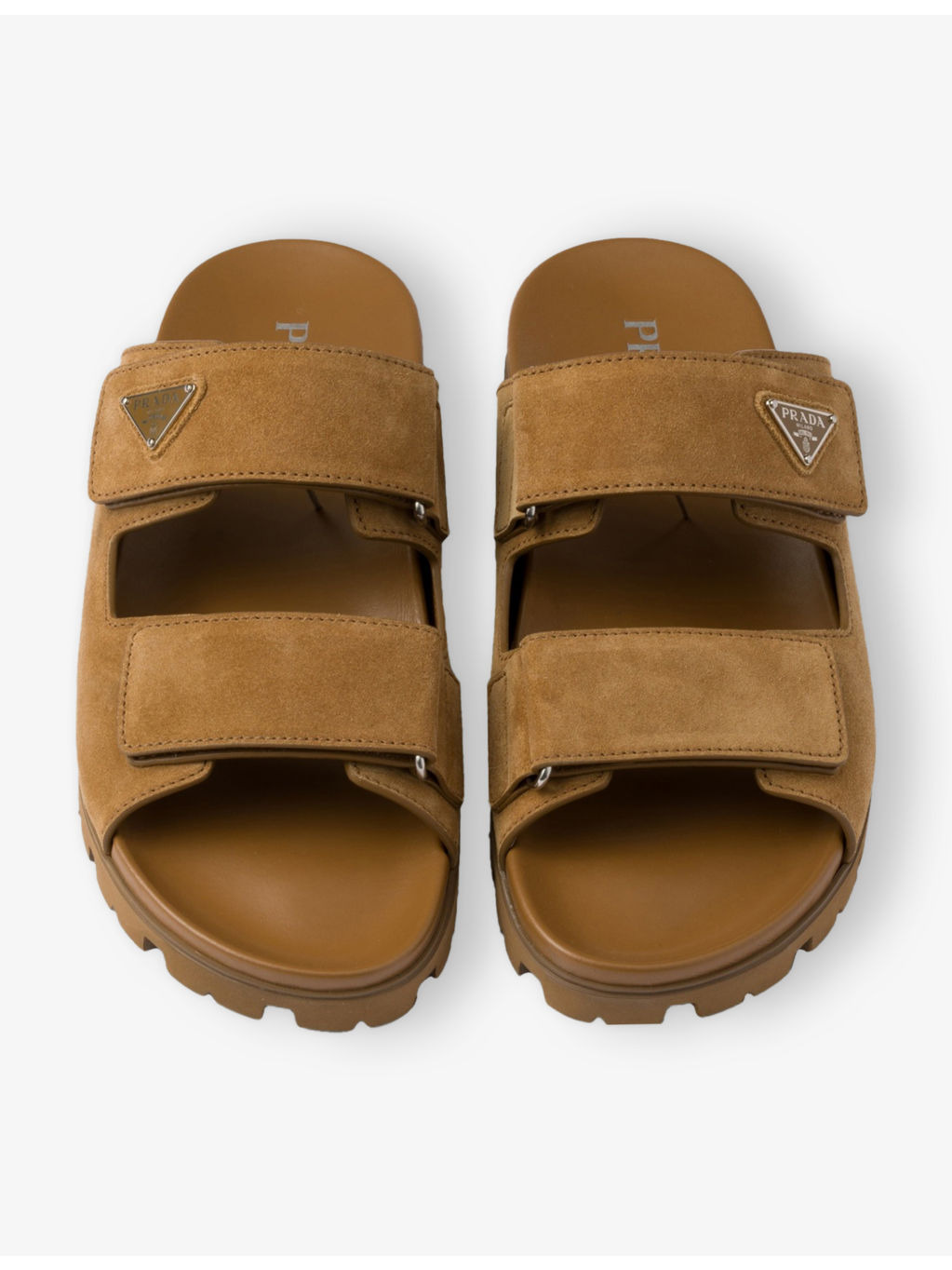 Logo-Embellished Suede Sandals - 2