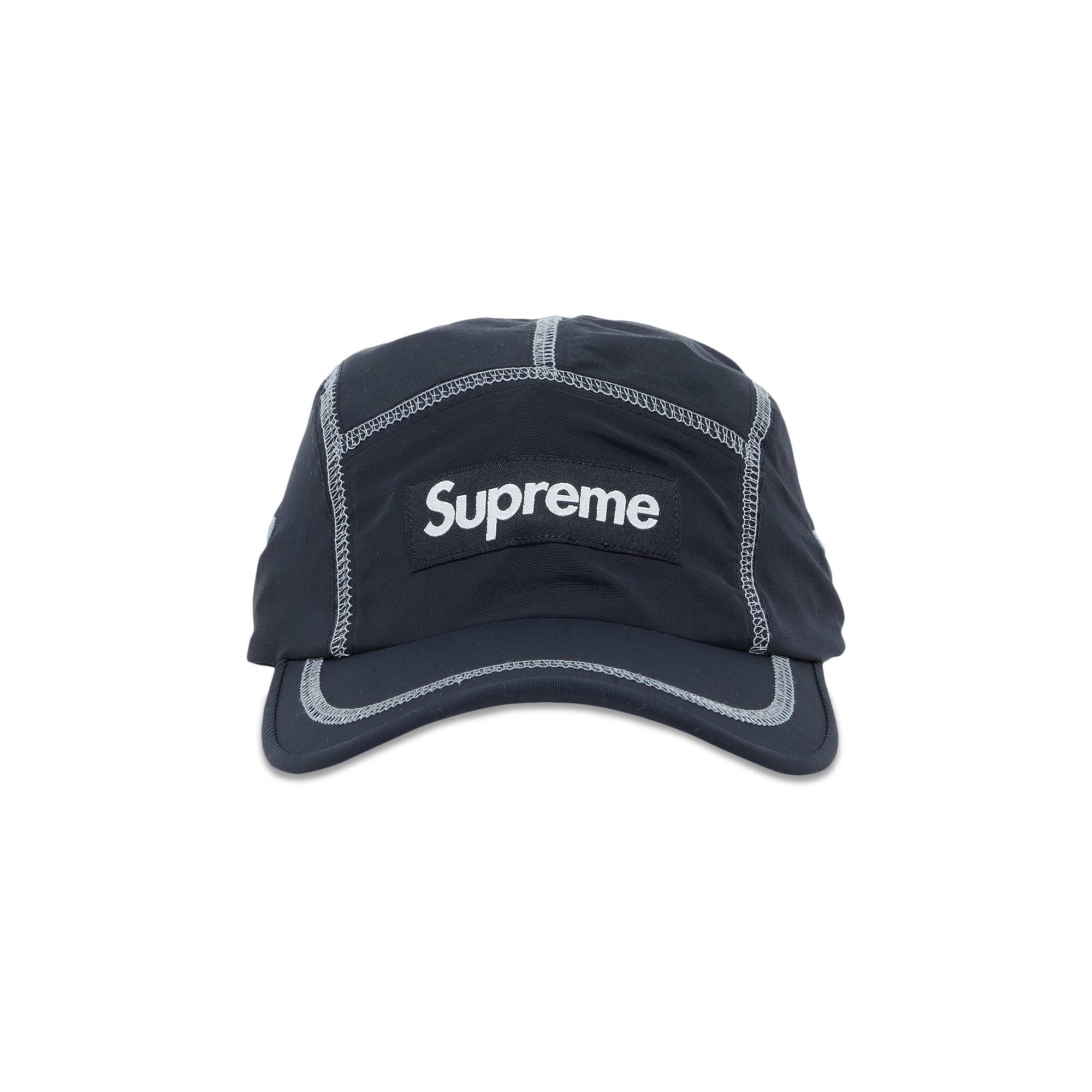 Supreme Reflective Stitch Camp Cap 'Black' - 1