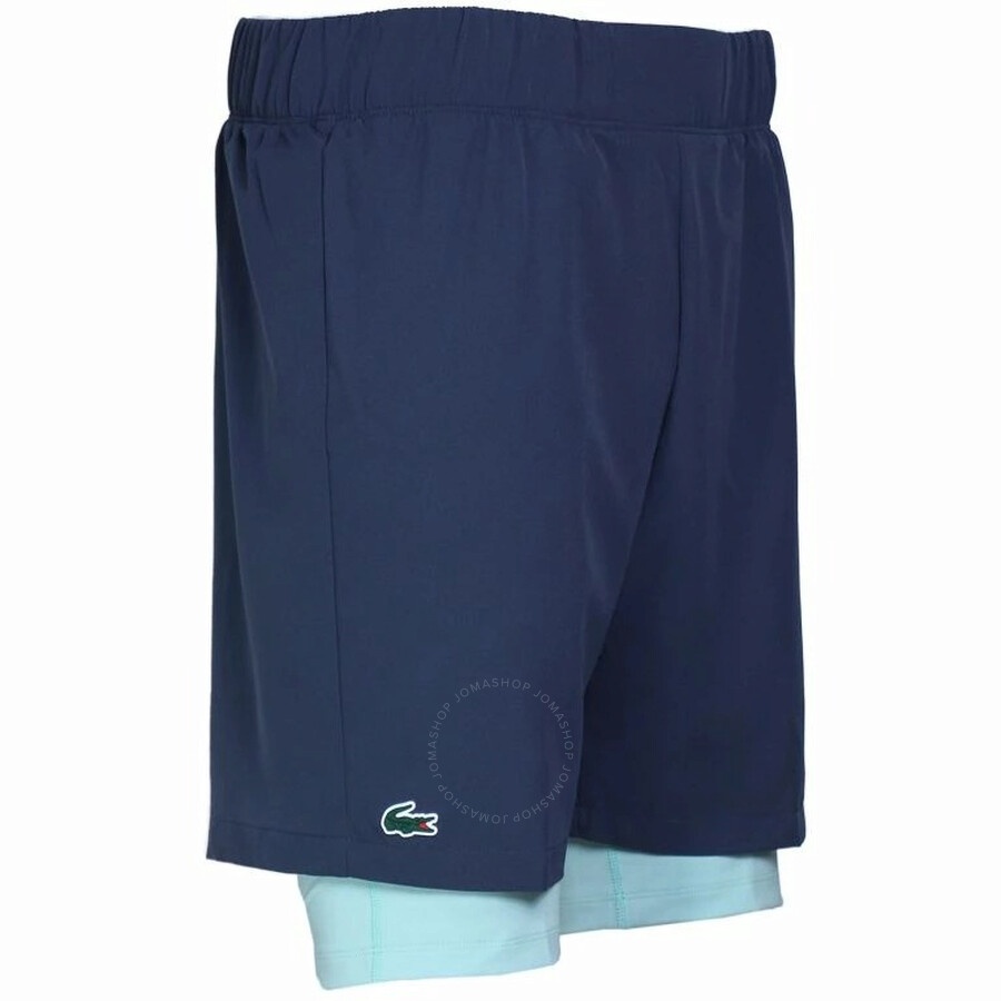 Lacoste Logo Active Sport Lined Shorts - 2