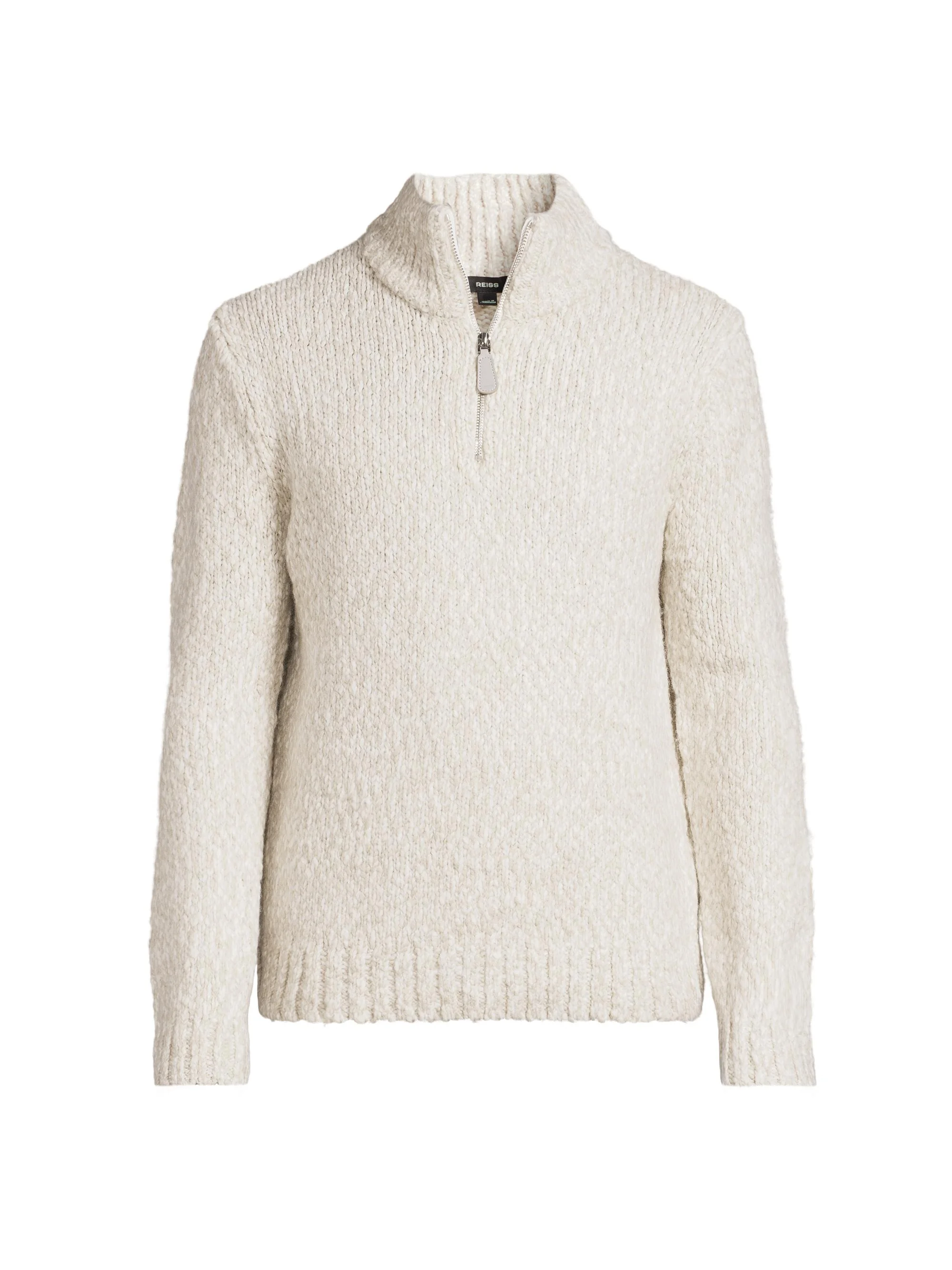 Men's Seb Half-Zip Sweater - Grey Marl - 1