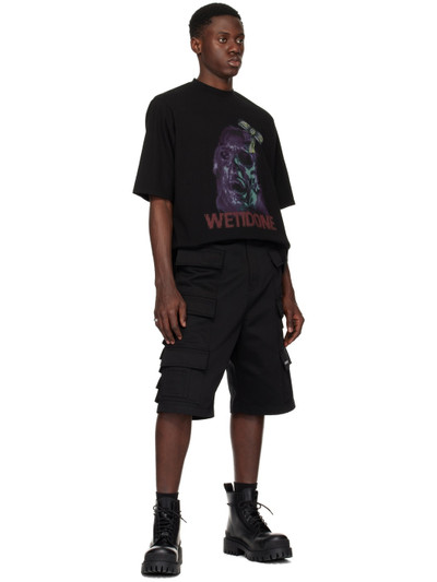 We11done Black Printed T-Shirt outlook