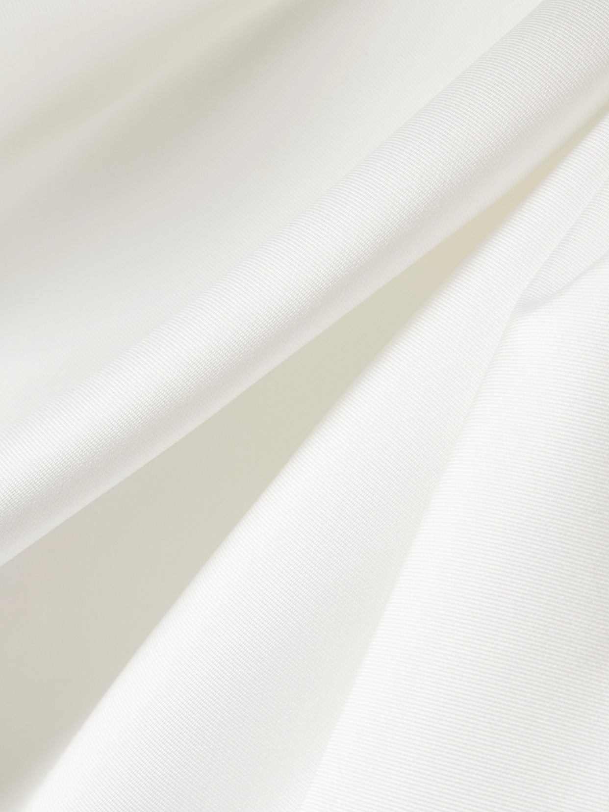 Priya One-shoulder Gathered Satin-twill Gown - 4