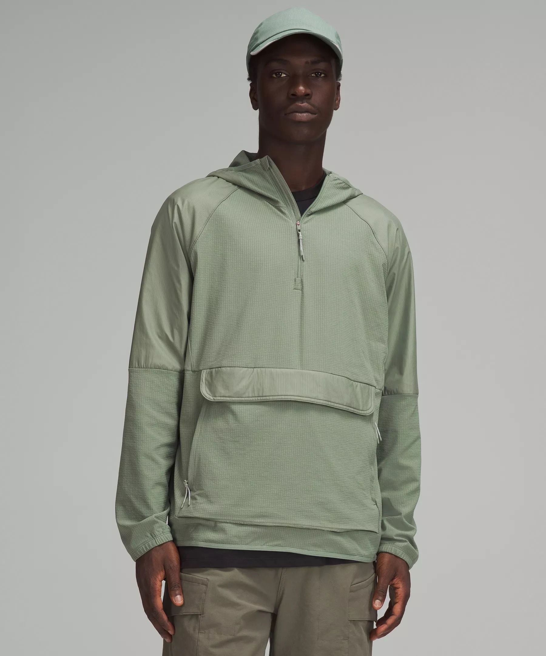Grid Fleece Anorak - 1