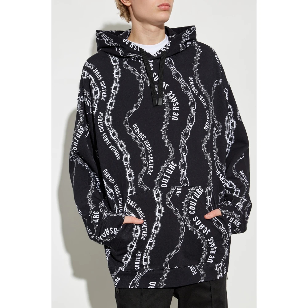 VERSACE JEANS COUTURE SWEATSHIRT WITH LOGO | miinto | REVERSIBLE