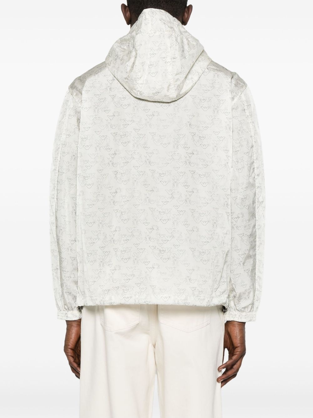 logo-print jacket - 4