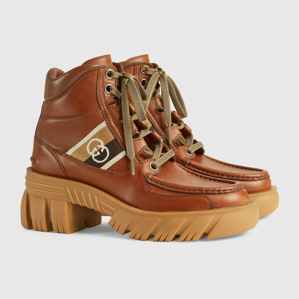 Women's ankle boot with Interlocking G - 2
