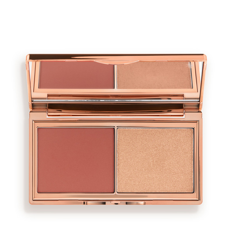 HOLLYWOOD BLUSH & GLOW GLIDE PALETTE TAN TO DEEP 1