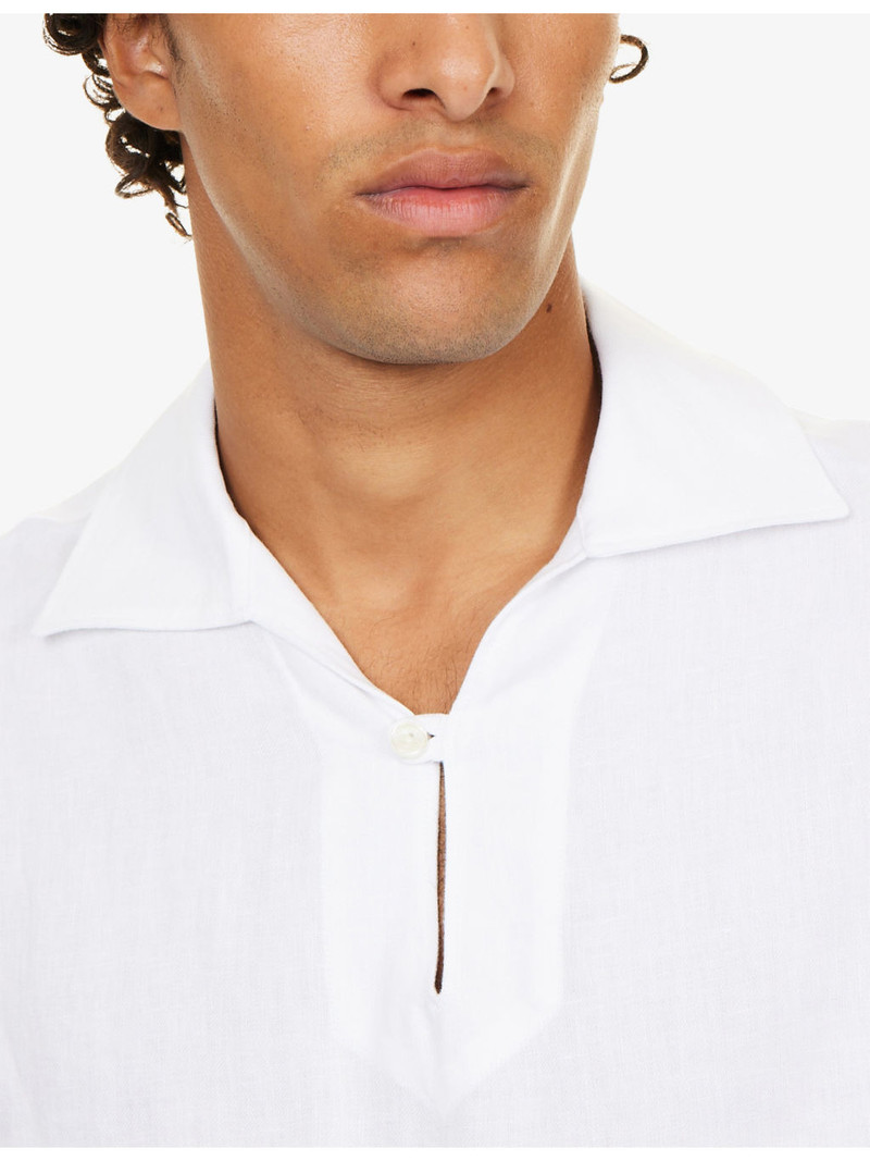 Vincent Long-Sleeve Linen Shirt 5