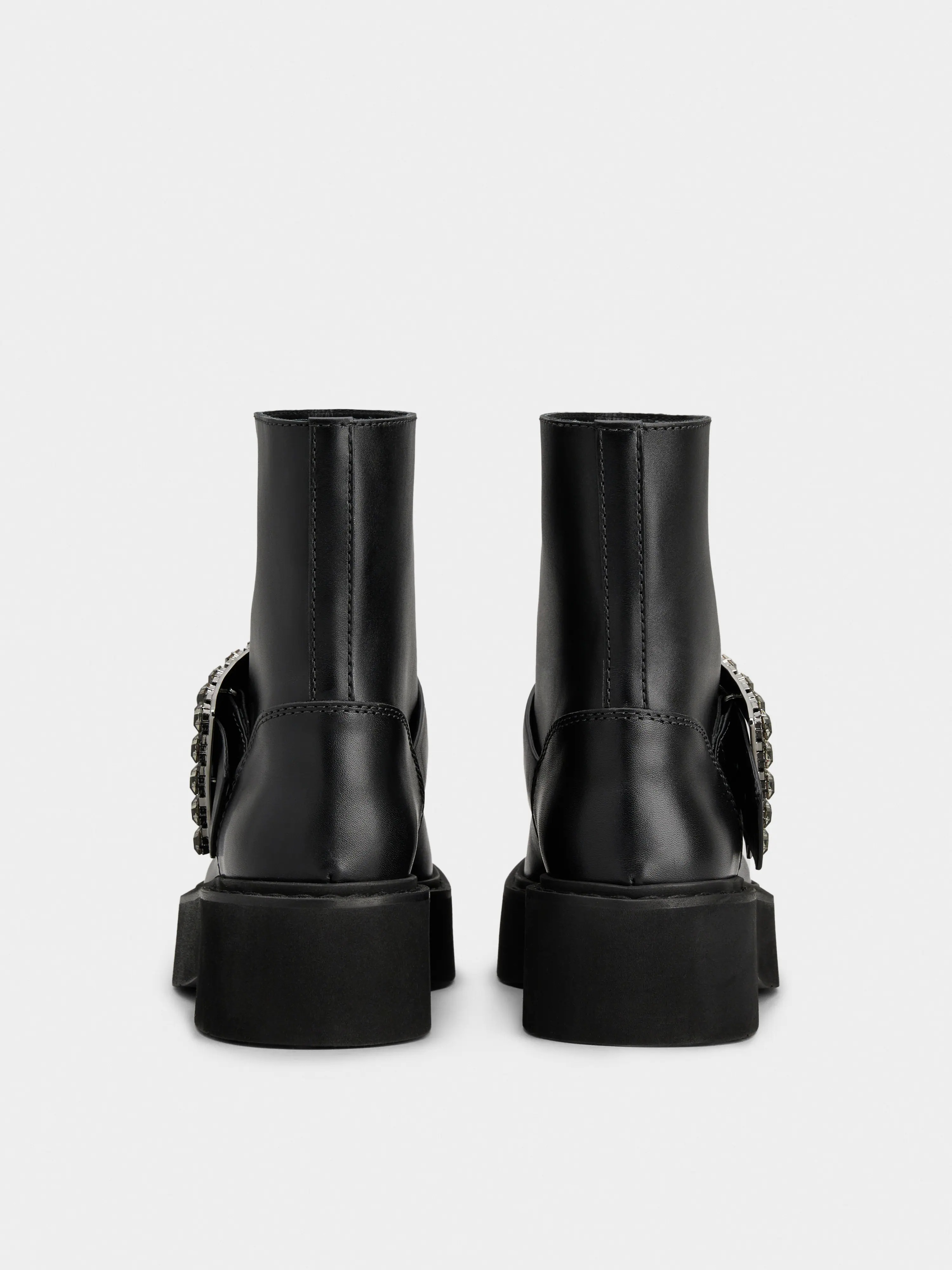 Viv' Rangers Biker Booties in leather - 5