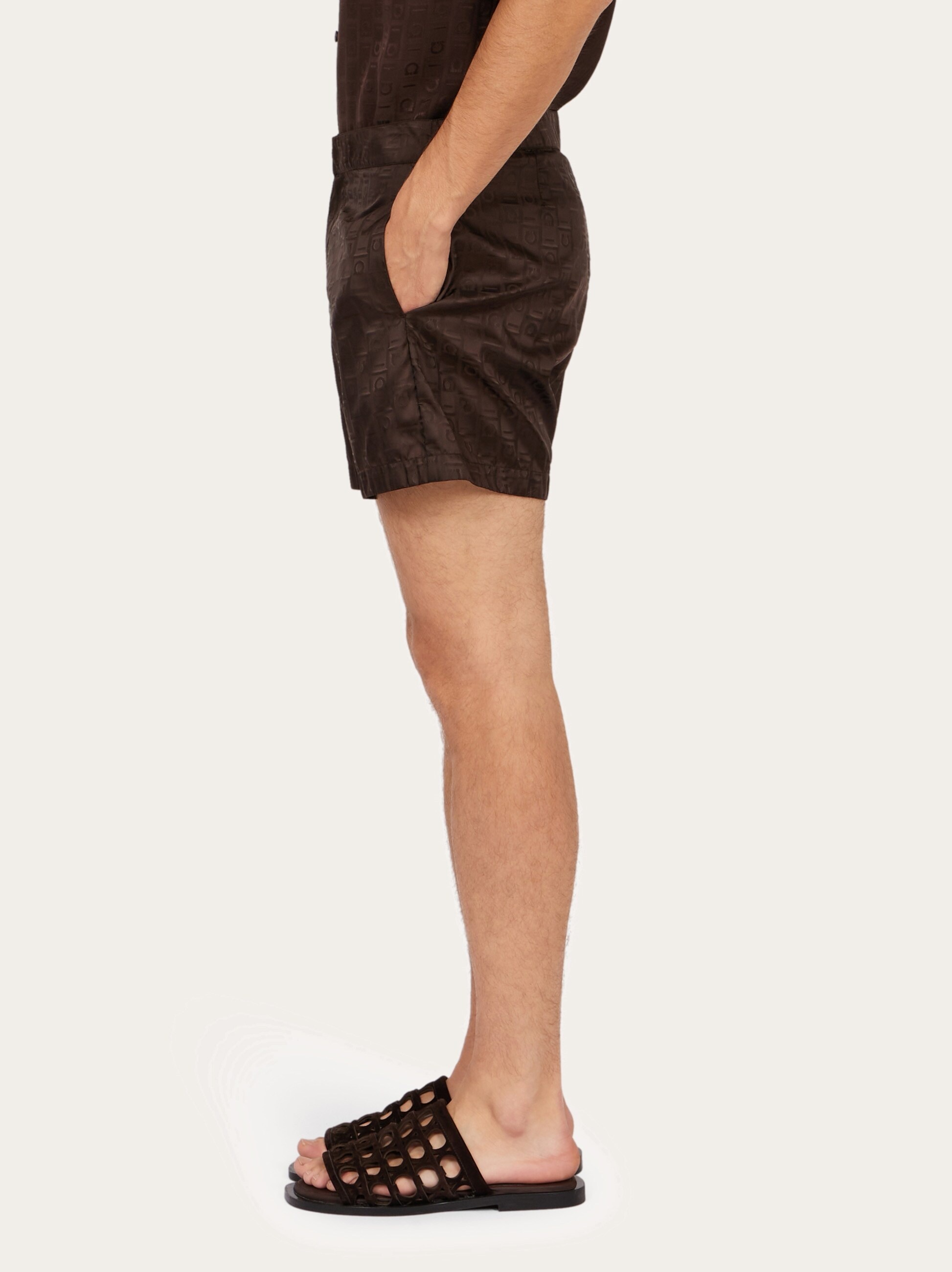 Ferragamo Monogram Bermuda short - 3