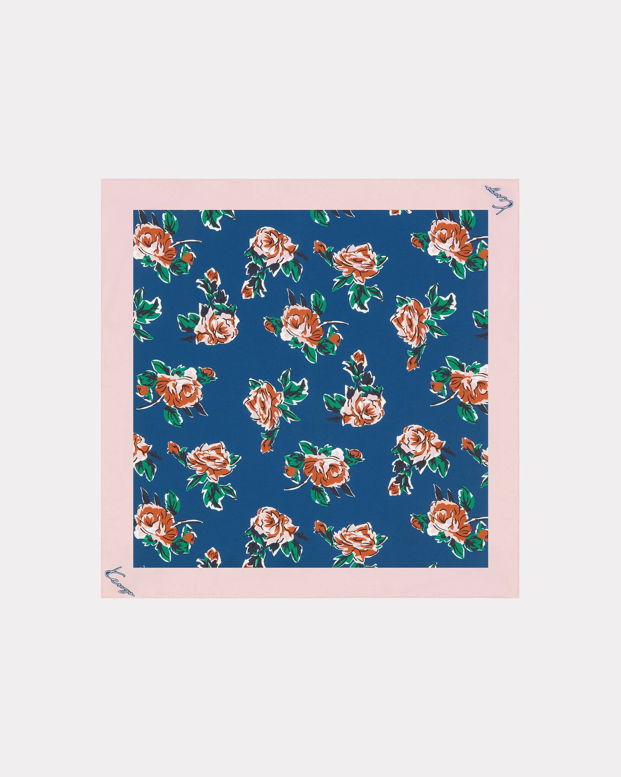 'KENZO Roses' silk square - 1