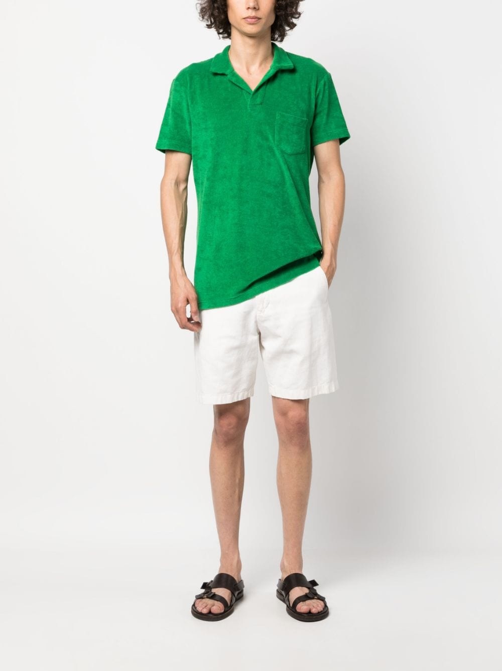 Terry polo shirt - 2