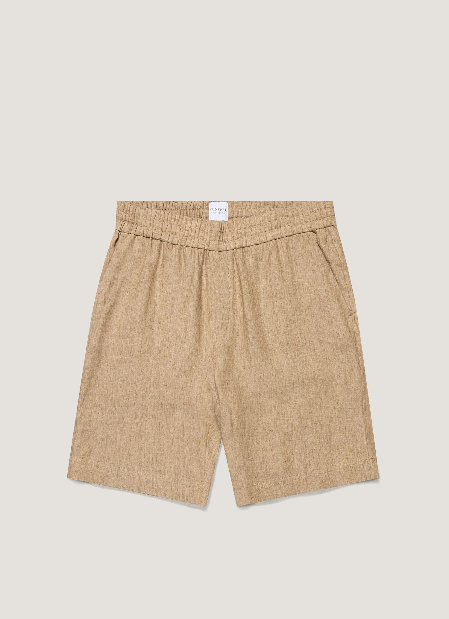 Linen Drawstring Short - 1