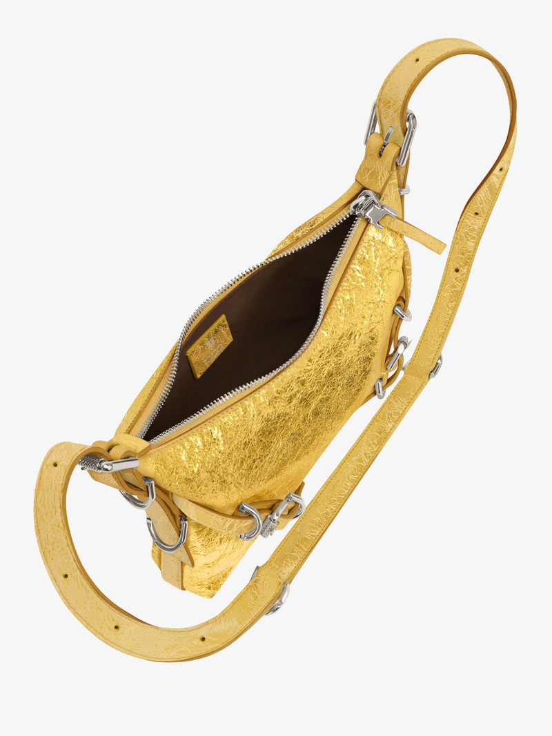 MINI VOYOU BAG IN LAMINATED LEATHER 6