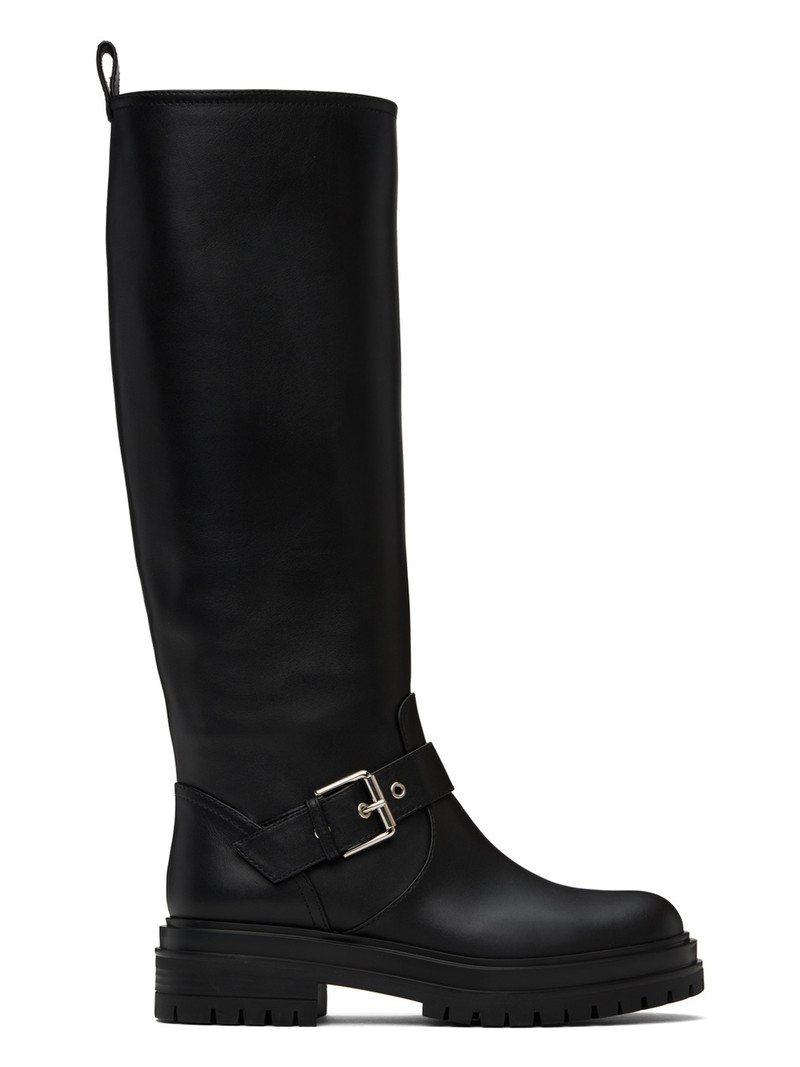 Black Thiago Tall Boots 1