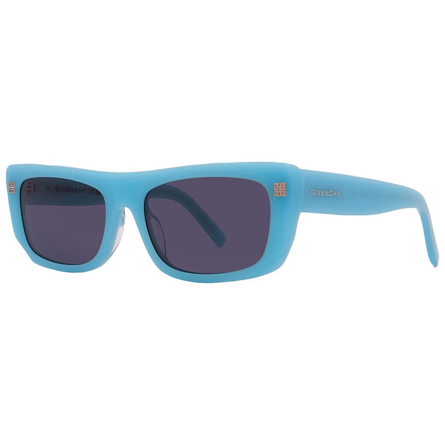 Givenchy Blue Browline Ladies Sunglasses GV40047U 84V 57 18 140 - 3
